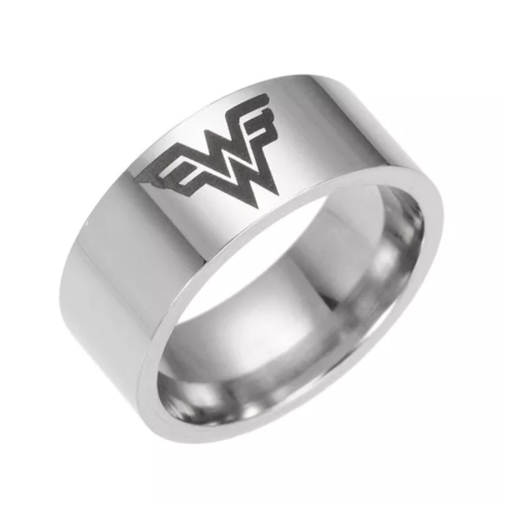 Wonder Woman Stainless Steel Ring